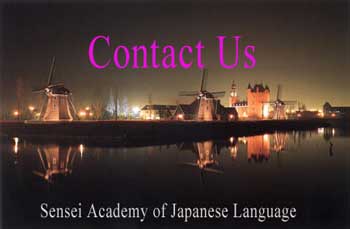 contact sensei academy of japanese language