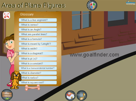 glossary area perimeter