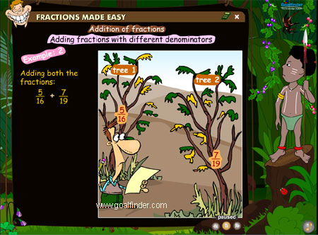 Mathmatical operation of fractions , addition of fractions, substraction of fractions, multiplication and division of fractions.