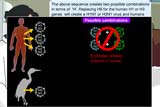 Human and bird flu viruses combine