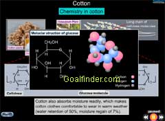 Molecular structure of glucose