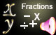 Mathematical operations of fractions